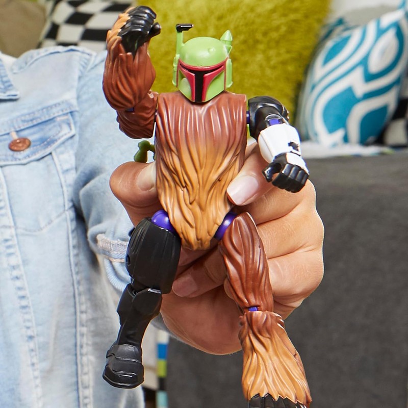 Star Wars MixMashers Boba Fett Custom Mix-And-Match Action Figure &