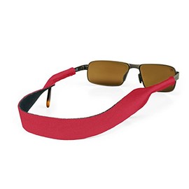 Croakies Original Glasses Strap, Red 32" x 3/4"