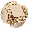 Cube Shaped Gear Fingertip Gyroscope Decompression Toys Stress Relief for