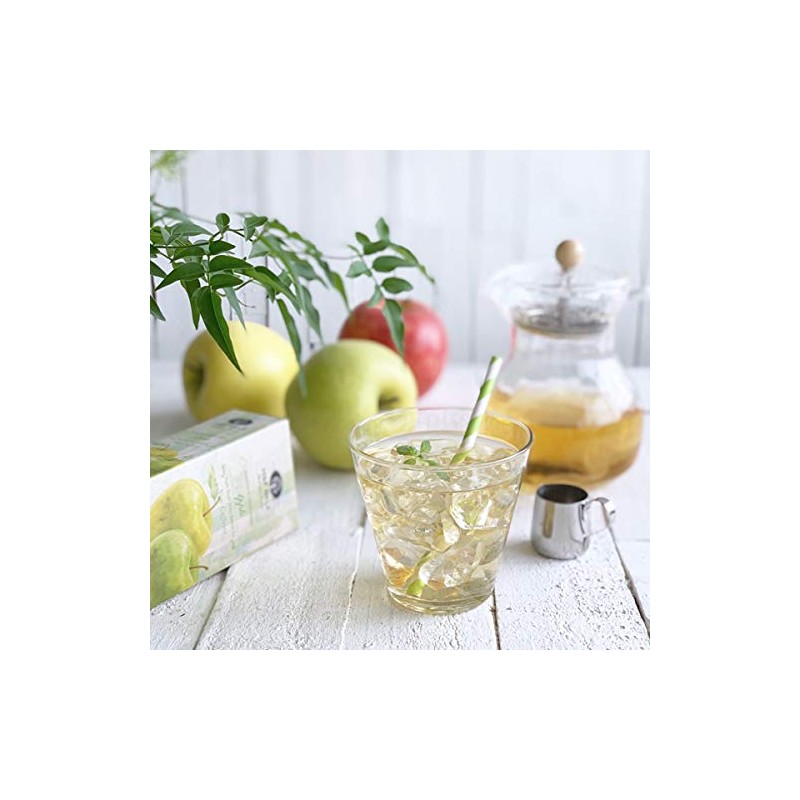 H&F BELX Green Apple Rooibos Tea Flavored Tea Decaffeinated (0.1
