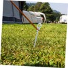 Sosoport 2pcs Heavy Duty Tent Stakes Extra Tent Pegs for