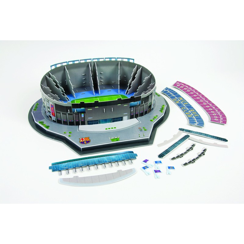 Nanostad Estadio Camp NOU, FCB Barcelona Rompecabezas 3D