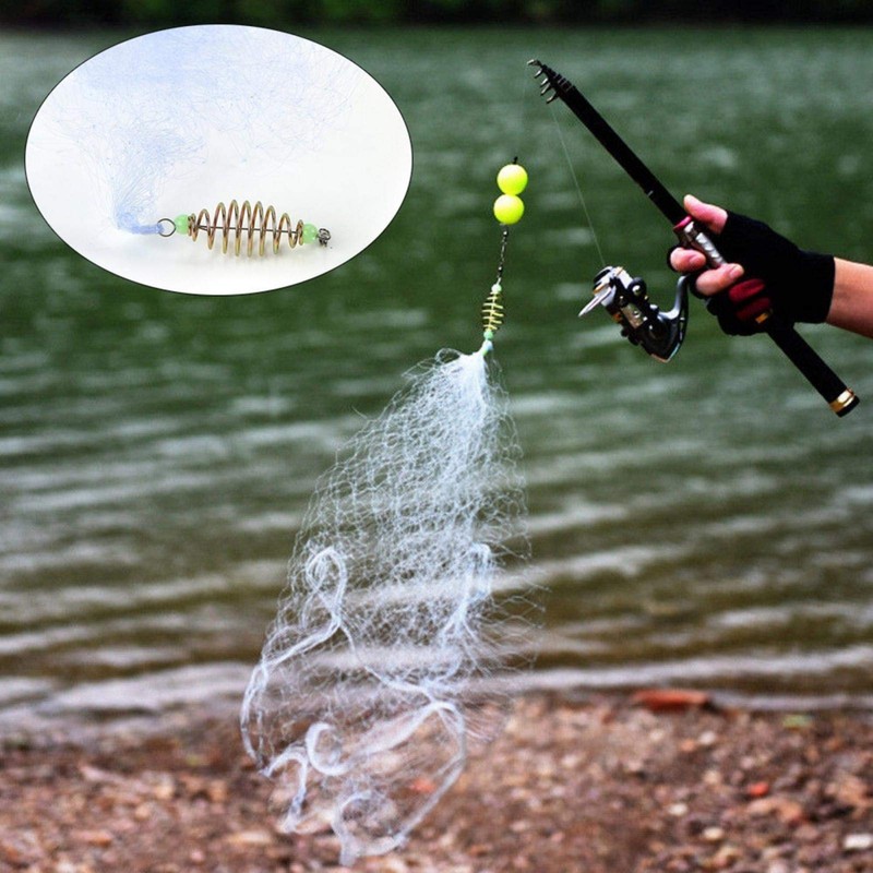 Hand Throw Fishing Net Fishing Cast Net Spin Network Bait