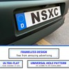 Number Plate Holder for Cars - Frameless Invisible - Weatherproof