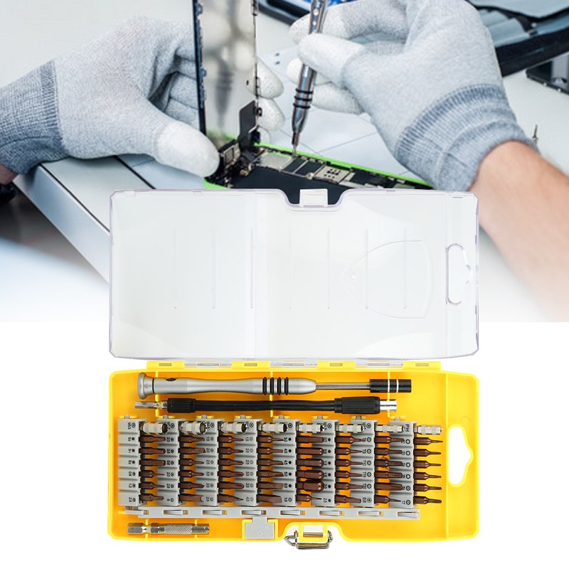 60In1 MultiFunction Disassembly Screwdriver Bits Set Repairing Tools for Phones