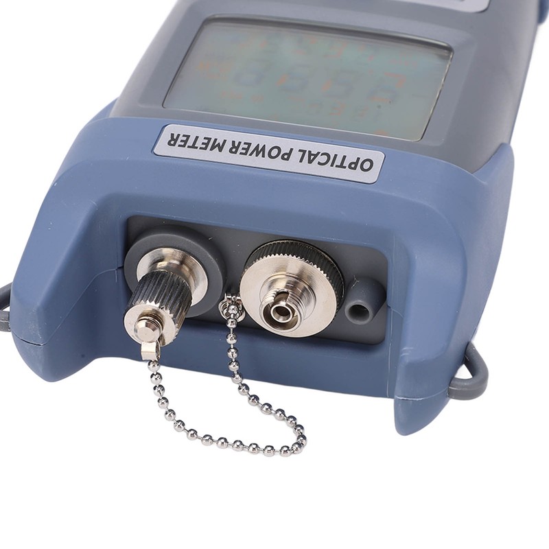 Fiber Optic Power Meter 30KM 30MW LED Light Optic Test
