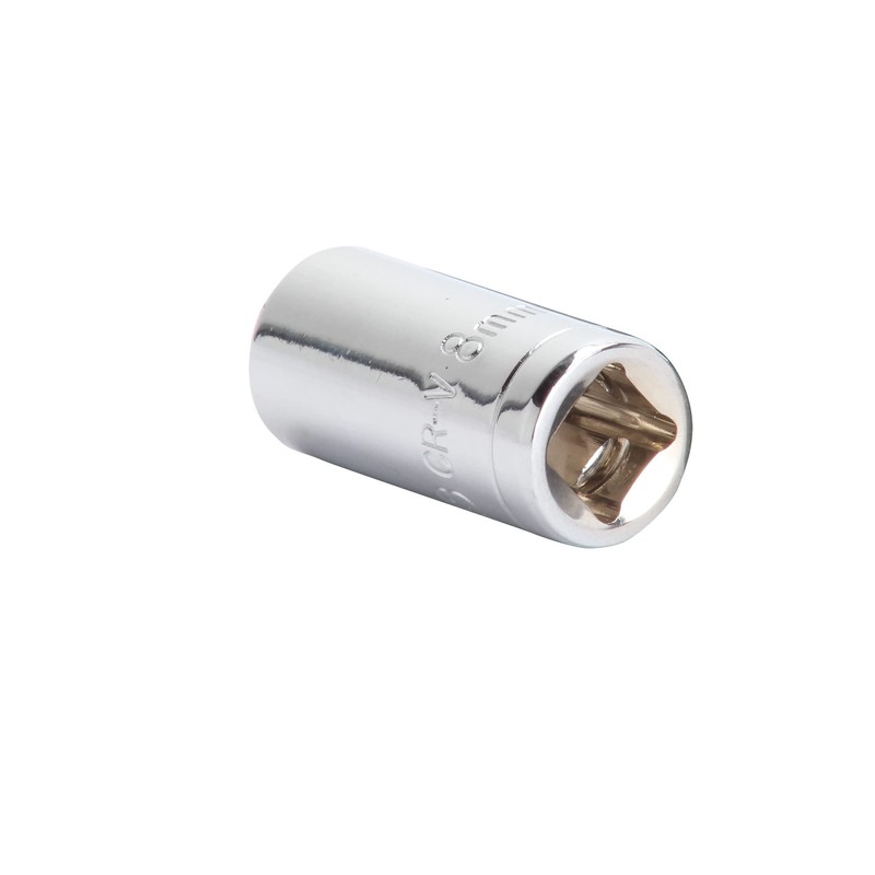 MIKEL'S DC-0825 Dado Corto 8mm 6 Puntos Cuadro 1/4''