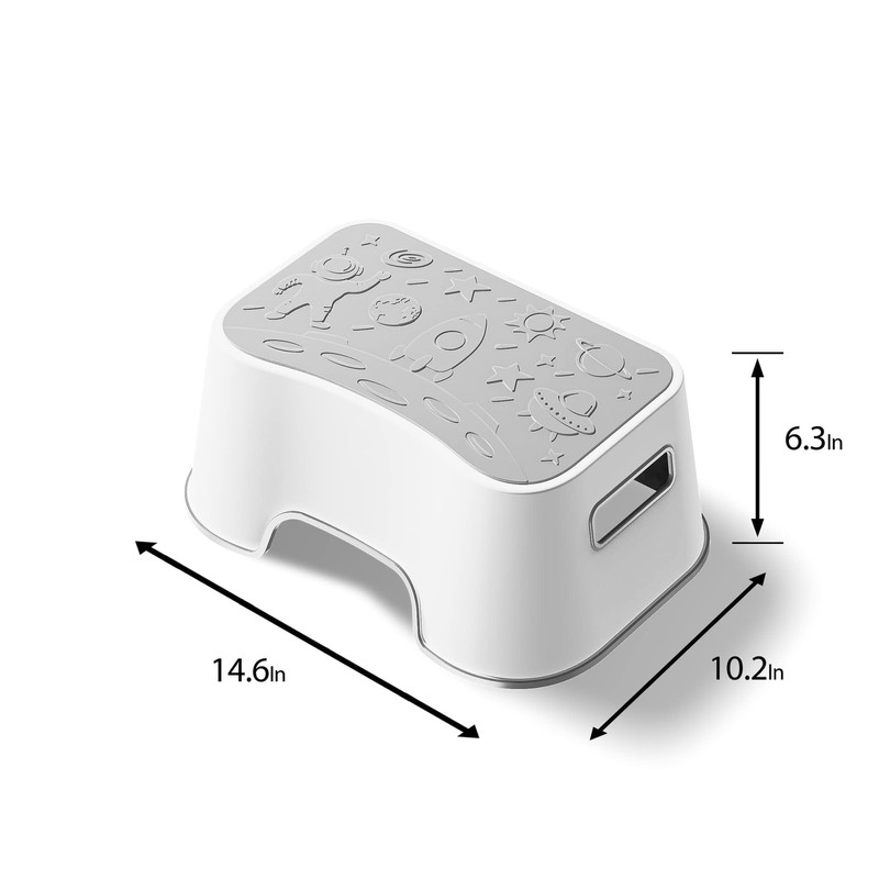 UNCLE WU Kids Step Stool - Lightweight and Easy to