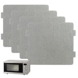 4 PCS Waveguide Cover, Microwave Wave Guide Cover Replacement, Universal Mica Sheets for Microwaves Oven & Toasters, Easily Cut to Fit