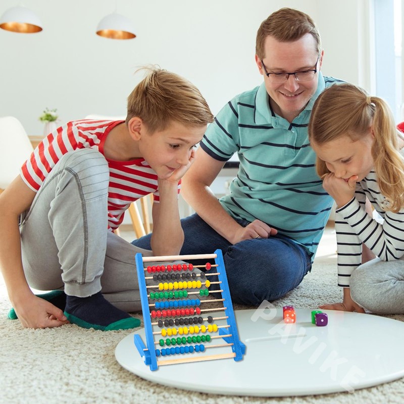 PAVIKE Abacus for Children, Math and Math Educational Toys, Elementary