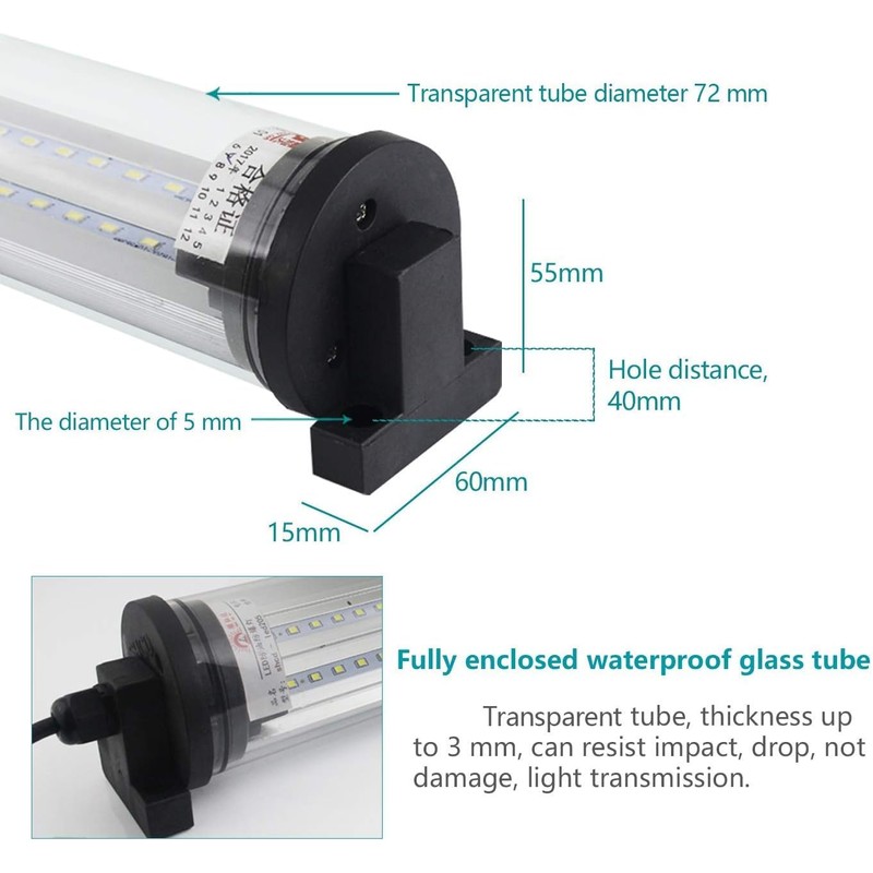 LED Work Light 40W 120V IP66 Explosion Proof LED Light
