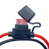 2.1FT 12AWG Anderson Power Cable to O Ring Terminal for