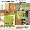 0.8 Gallon/3L Compost Bin Kitchen, Bring 5 Rolls (100) of