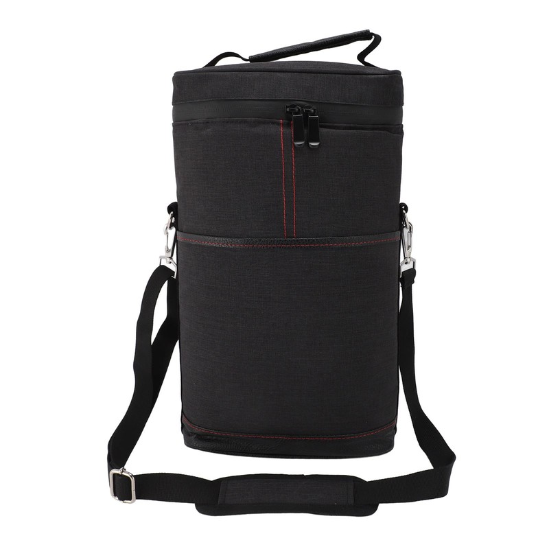 2 Bottle Wine Cooler Bag Leakproof Insulated Padded Wine Carrier