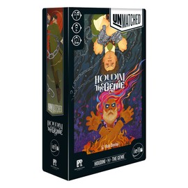 Iello | Unmatched: Houdini vs The Genie | Board Game | Ages 9+ | 2 Players | 20 Minutes Playing Time
