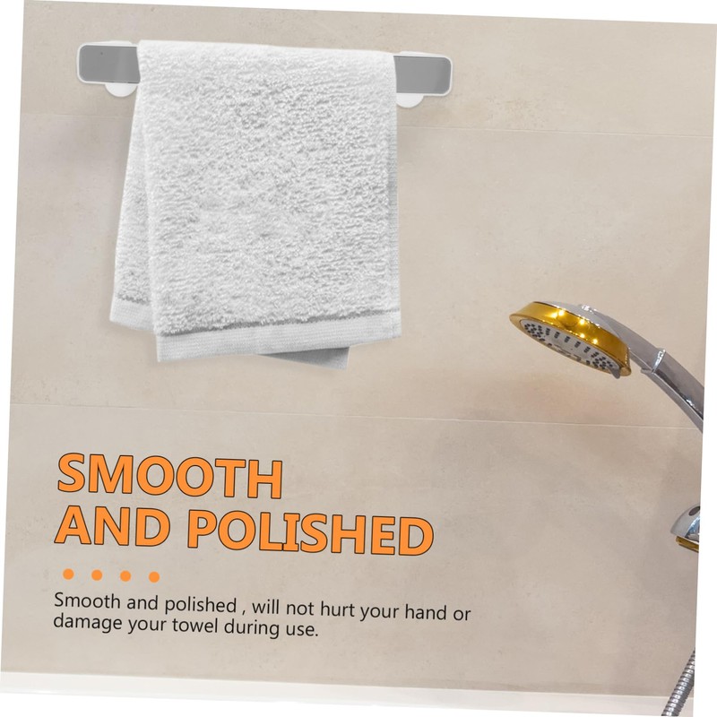 Mipcase Bathroom Towel Mount Easy Install No Drilling Multifunctional Storage