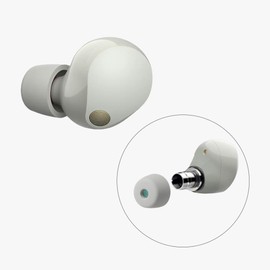 kwmobile 8X Ersatzpolster kompatibel mit Sony WF-1000XM5 / WF-1000XM4-4 Größen - Silikon Ersatz Ohrstöpsel In-Ear Kopfhörer - Polster