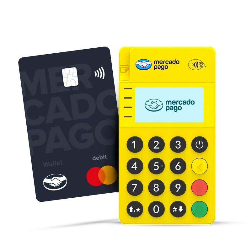 MERCADO PAGO POINT Mini, Terminal para Tarjetas con Conexión Bluetooth,