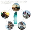 Water Bottle 1L Motivational Drink Flask With Time Markings BPA