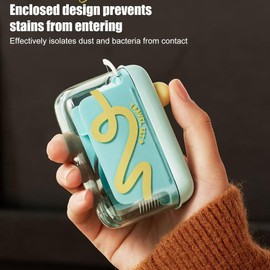 Flosser Dispenser - Floss Pick Organizer,Teeth Cleaning Supplies for Women Men, Automatic Flosser Container