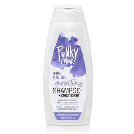 Punky Colour 3-In-1 Color Depositing Shampoo + Conditioner, PC91074, Lavender, 250 millilitre