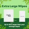Panda Care Flushable Wipes - Extra Large Wet Wipes |