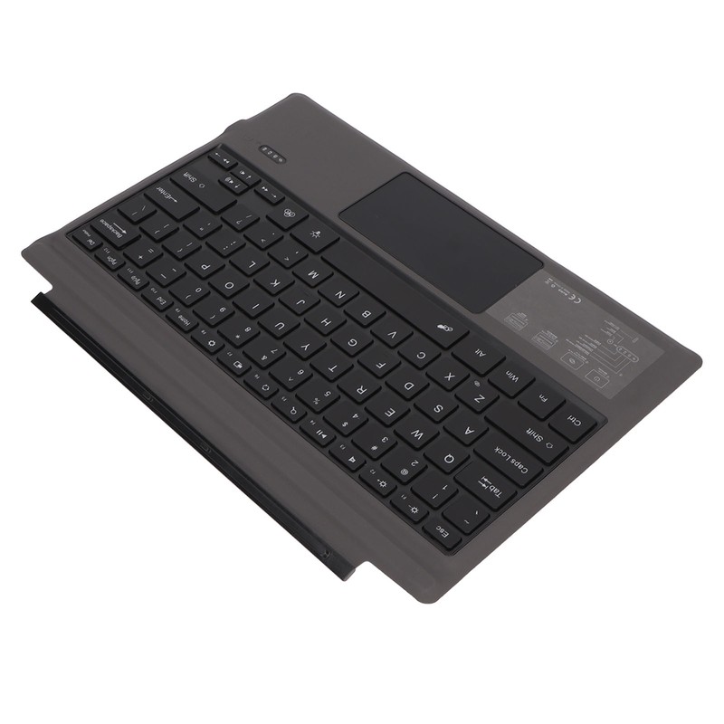 Bluetooth Wireless Keyboard with Touchpad Colorful Backlight Ultrathin Tablet Bluetooth