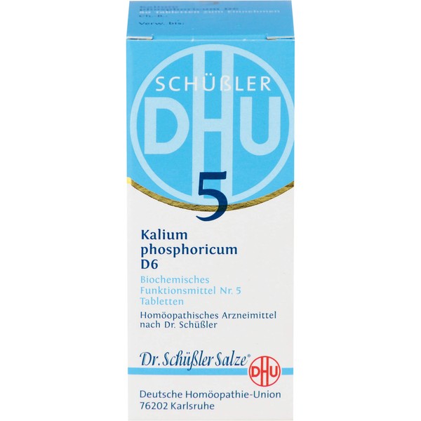 DHU Schüßler-Salz Nr. 5 Kalium phosphoricum D6 Tabletten, 80 pcs. Tablets