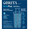 Brita Plus Water Filter, BPA-Free, High-Density Replacement Filter for Pitchers