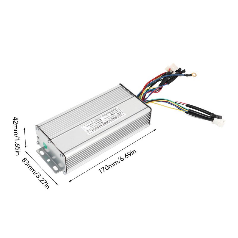 36V 48V 35A Square Wave Controller for 1000W 1500W Motor