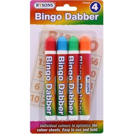 Harrista BINGO DABBERS 4 PC | Bingo Marker 4 Colours