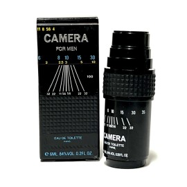 Max Deville CAMERA by PARFUMS MAX DEVILLE for Men EDT 6ml Splash Travel MINI SAMPLE Size(C43