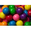 Dubble Bubble  Dubble Bubble Assorted 1" / 24mm  Gumballs 3 Lbs  Free Shipping Always Fresh