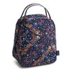Vera Bradley Premium Cotton Lunch Bag, Starry Paisley, One Size