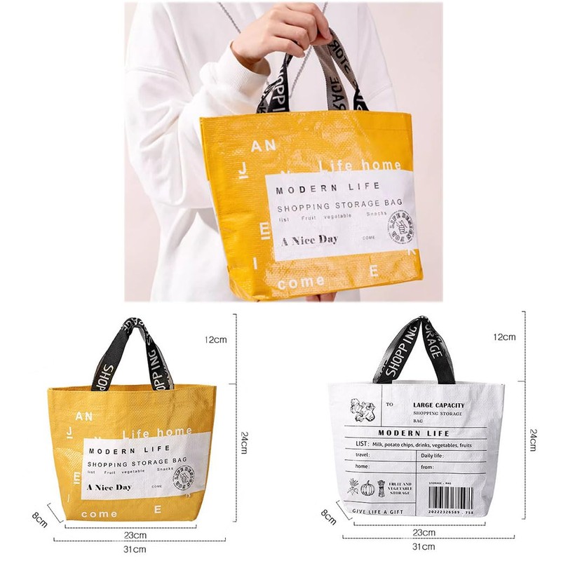 Natiform Carry Bag, Folding Shopping Bag, 2 Colors