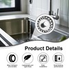 Kitchen Sink Basket Strainer Plug, 52mm Mini Stainless Steel Kitchen