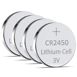 Synergy Digital Car Key Remote Batteries, Compatible with Volvo XC90 (2011) Car Key Remote, (Lithium, 3V, 620mAh) Ultra High Capacity - Pack of 4 Batteries