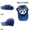 SLOTHCITY 5 Pcs Plastic White Hat Inner Support Baseball Cap
