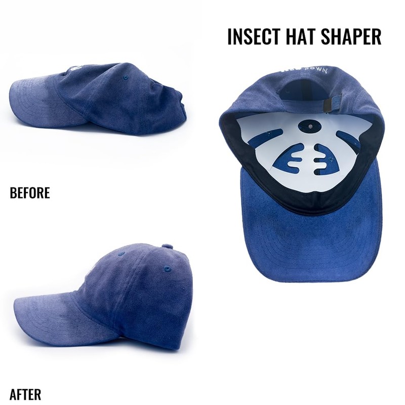 SLOTHCITY 5 Pcs Plastic White Hat Inner Support Baseball Cap