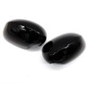 S SIZVER Glossy-Black Series Full Door Mirror Covers Overlay Compatible