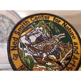 1997 NED SMITH CENTER FOR NATURE AND ART PATCH 4" DIAMETER