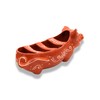 Traditional Portuguese Pottery Terracotta Clay Sausage Roaster Pig Made in
