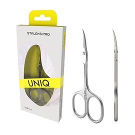 STALEKS Pro Professional Cuticle Scissors Stainless Steel UNIQ Ballerina SQ-10/3