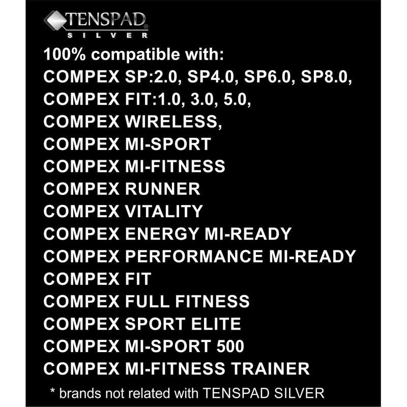 Electrodes 8 x 50 mm with 1 Snap and 4