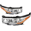 ROADFAR Headlight Assembly Pair Compatible with 2014-2016 For Toyota For