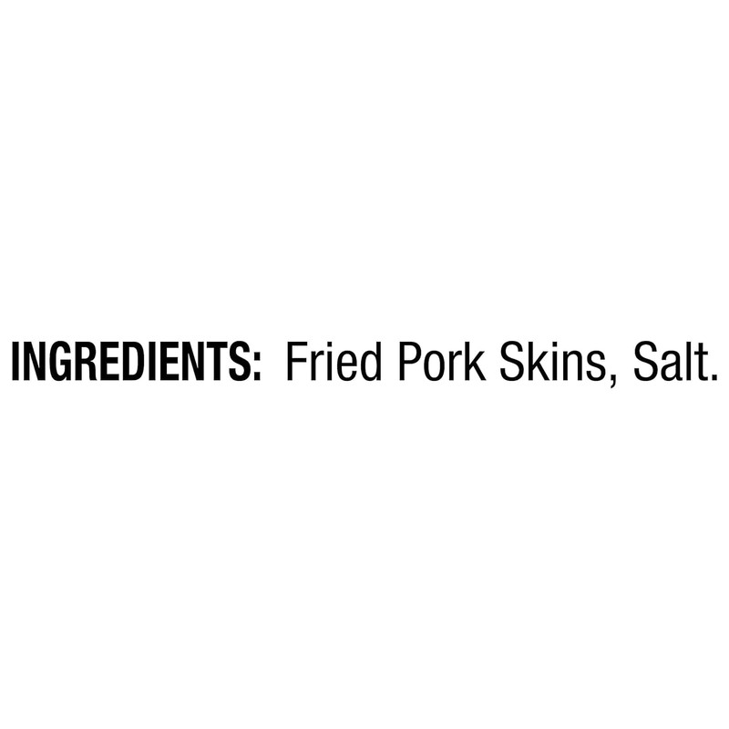 Fried Pork Skins, Traditional, 4 oz. (Pack of 4)