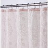 Dainty Home Bathroom 3D Stella Floral Chenille Linen Look Bath