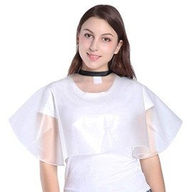 PERFEHAIR Short Salon Hair Shampoo Cape, Waterproof Capes for Cutting Styling Coloring Beauty Makeup