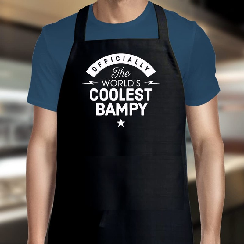 D Design Invent Print! Bampy Gift Apron Birthday Cooking Kitchen