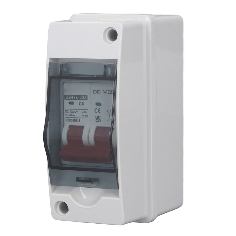Circuit Breaker 2P 1000V DC 6A Isolation Switch with IP65